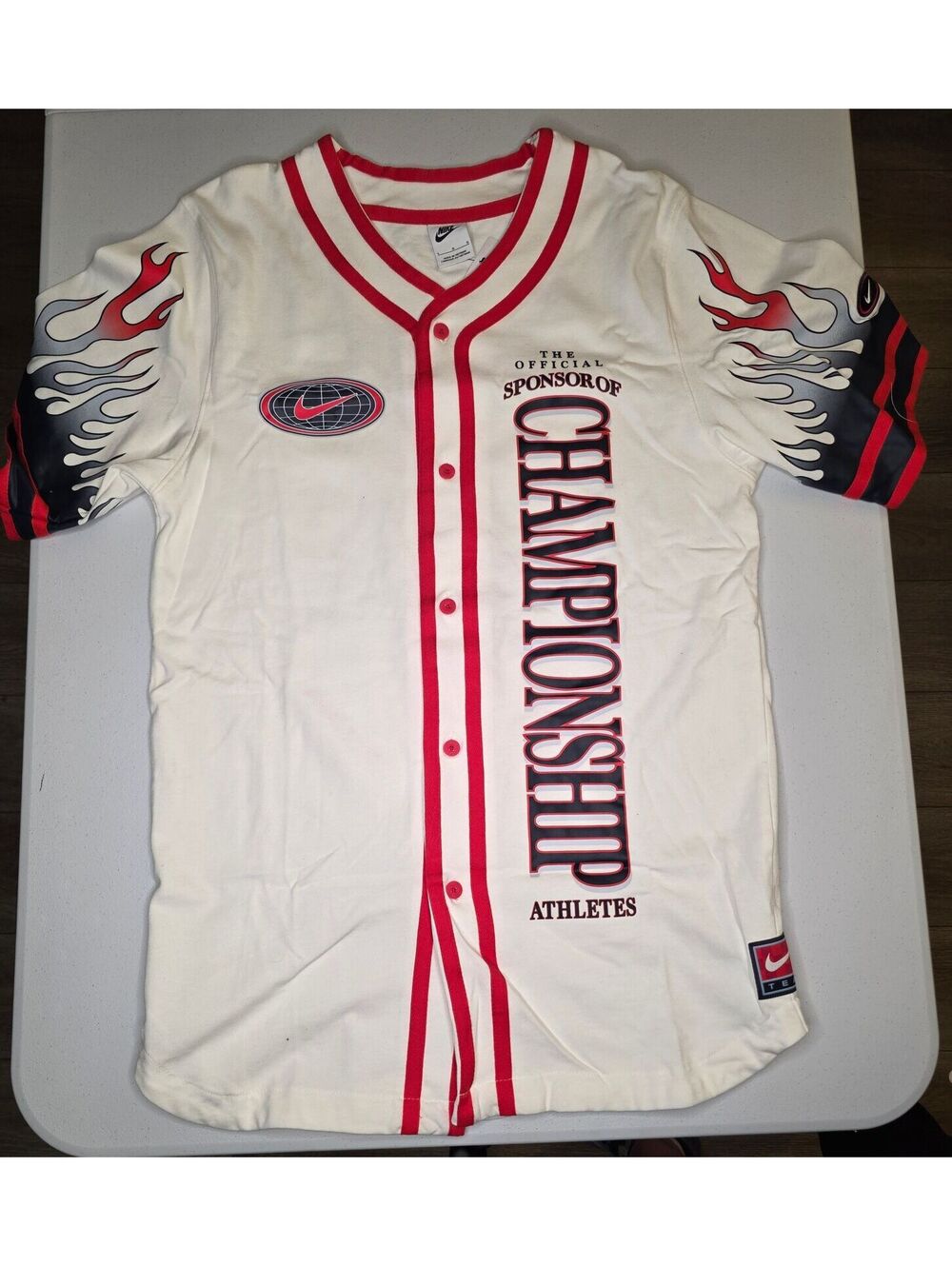 Nike Flamer Streetwear Baseball Button Up